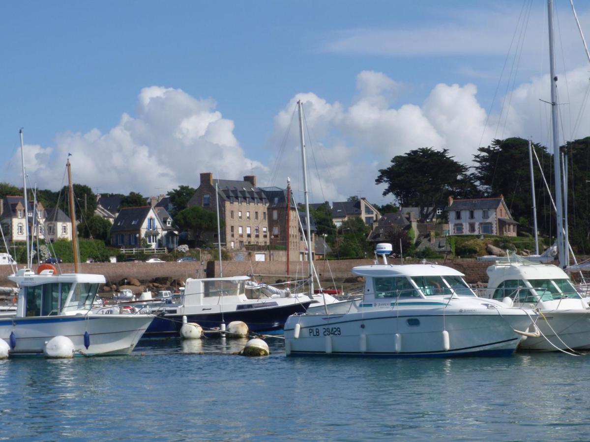 Studio Les Pieds Dans L'Eau Au Port De Ploumanac'H 펄로스가이렉 외부 사진